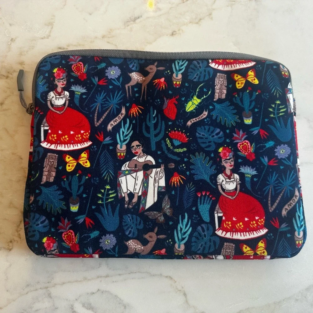 Blue Tablet Case for iPad with Colorful Design